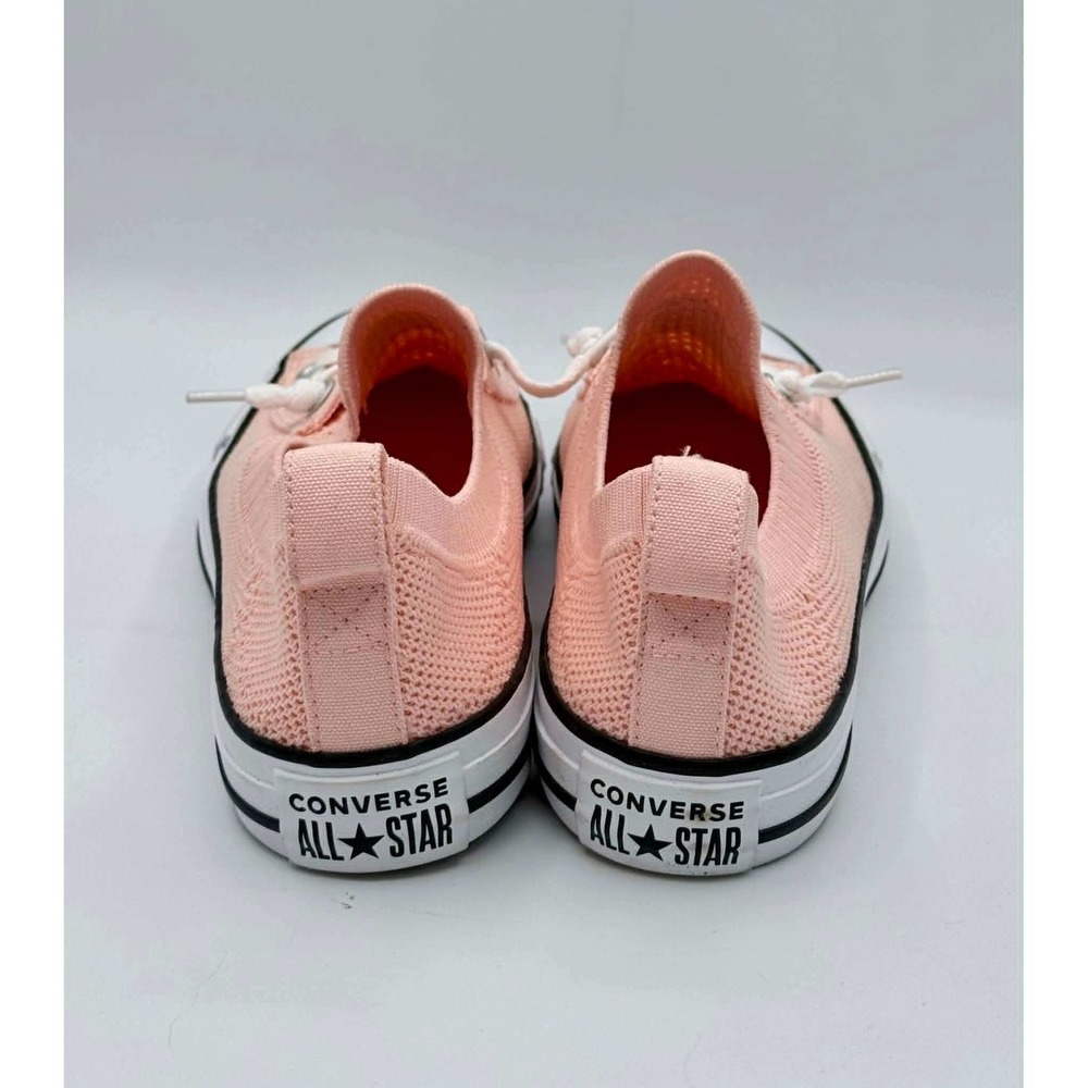 Converse Chuck Taylor All Star Shoreline Knit Peach Pink Slip On Shoes A10925F 8 - Picture 4 of 8